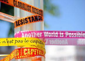 Protesting for global justice in Quebec